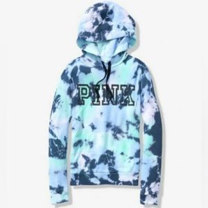 Victoria’s Secret PINK Tie Dye Hoodie Size XS